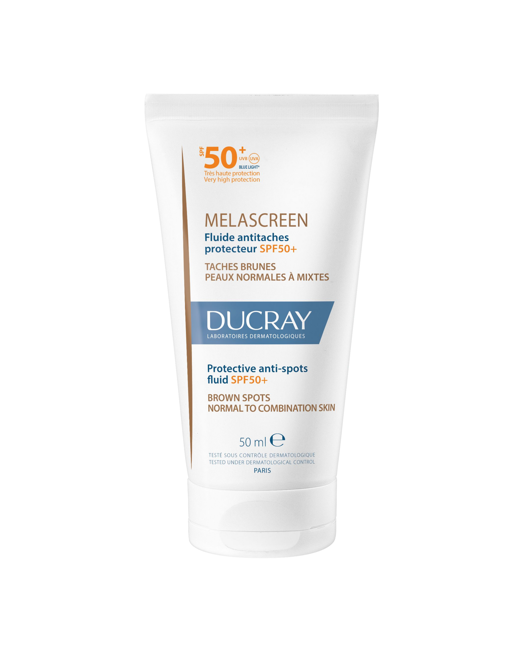 Ducray Melascreen Protective Anti-Spots Fluid SPF50+ 50ml-1