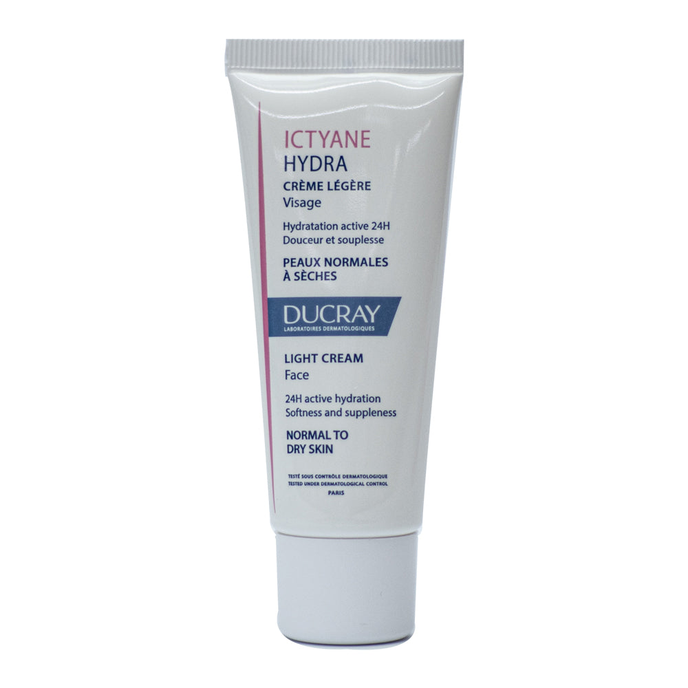Ducray Ictyane Hydra Light Face Cream 40ml For Normal To Dry Skin-1