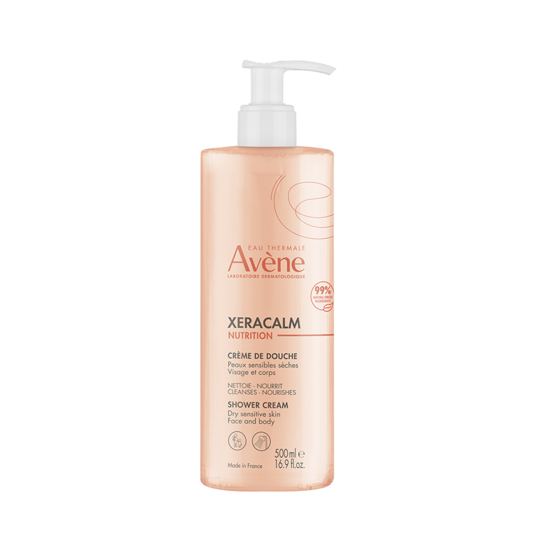 Avène XeraCalm Nutrition Shower Cream 500ml For Dry Sensitive Skin-1