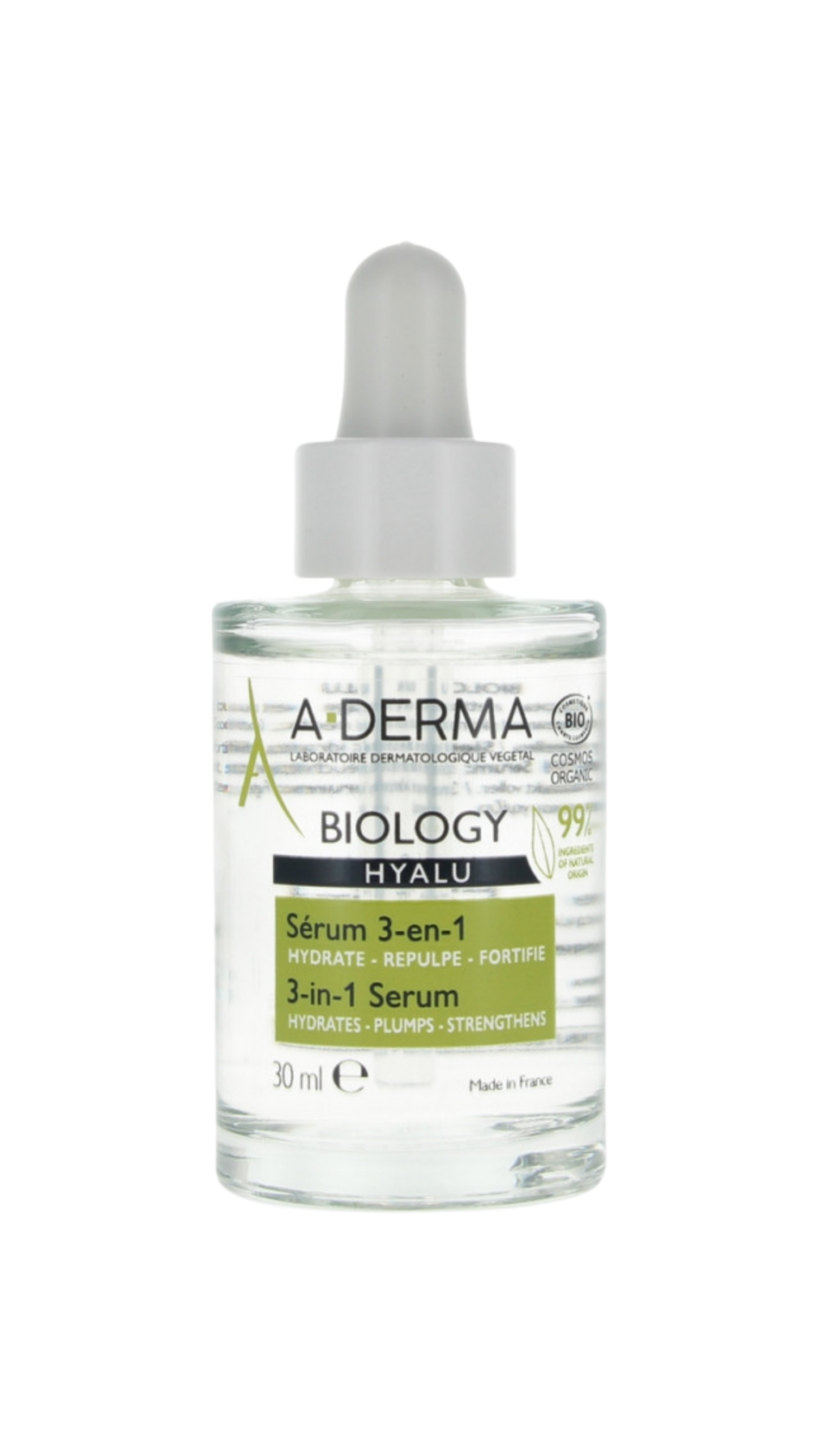Aderma Biology Hyalu 3-In-1 Serum 30ml Hydrating Gel For Sensitive Skin-1
