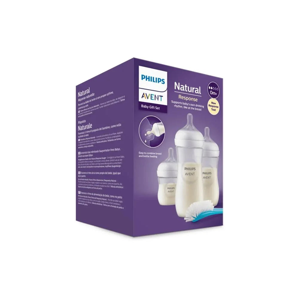 Philips Avent Natural Response Newborn Gift Set Baby Bottles