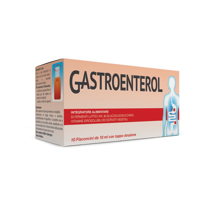 Gastroenterol 10 Vials 10ml Live Lactic Ferments Supplement For Intestinal Health-1
