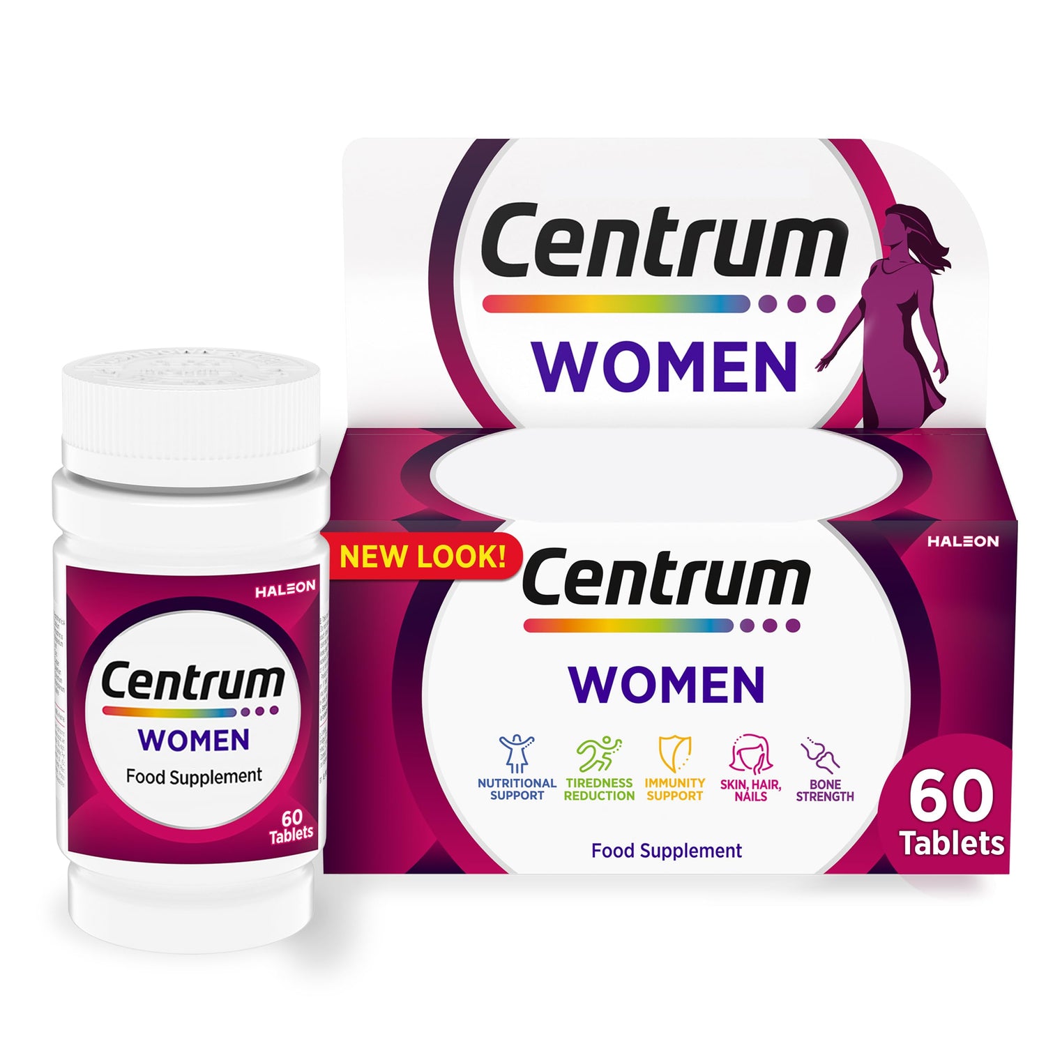 Centrum Women Multivitamin Tablets 60 Count For Daily Wellness-1