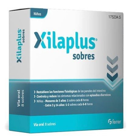 Xilaplus Sachets For Children Natural Diarrhea Relief, 8 Sachets-1