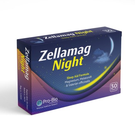Zellamag Night 30 Tablets Sleep Support Supplement-1