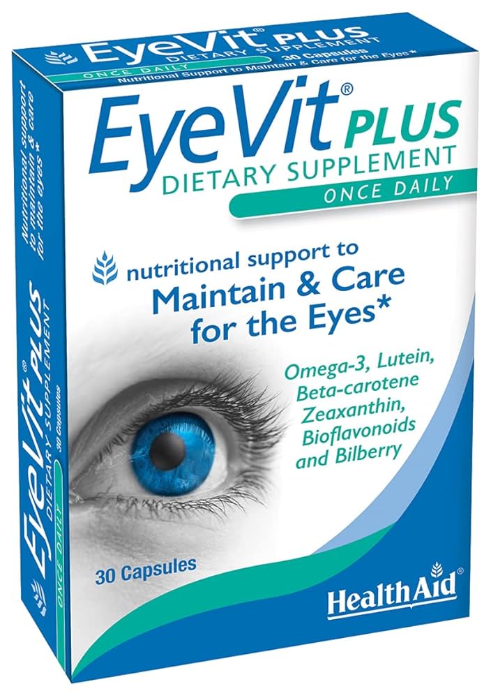 HealthAid EyeVit Plus 30 Capsules Eye Health Supplement-2