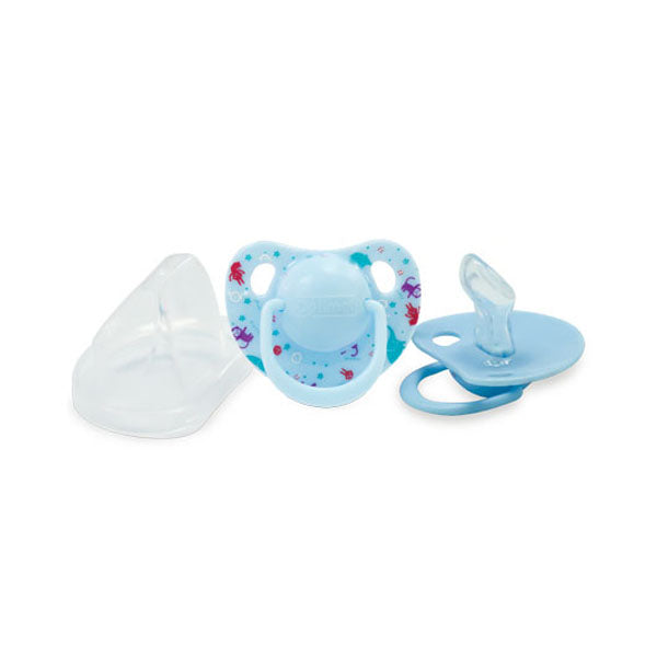 Optimal Orthodontic Silicone Pacifier 0+ For Babies, BPA-Free, Multiple Colors-1