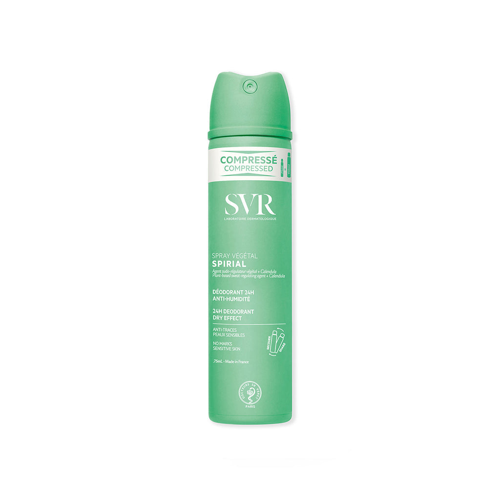 SVR Spirial Spray Vegetal 75ml Deodorant Spray Alcohol-Free Sensitive Skin-1