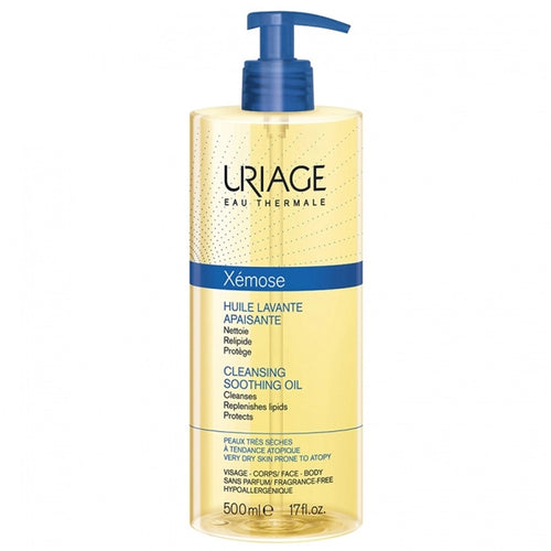 Uriage Xémose Huile Lavante Apaisante 500ml Gentle Cleansing Oil-1