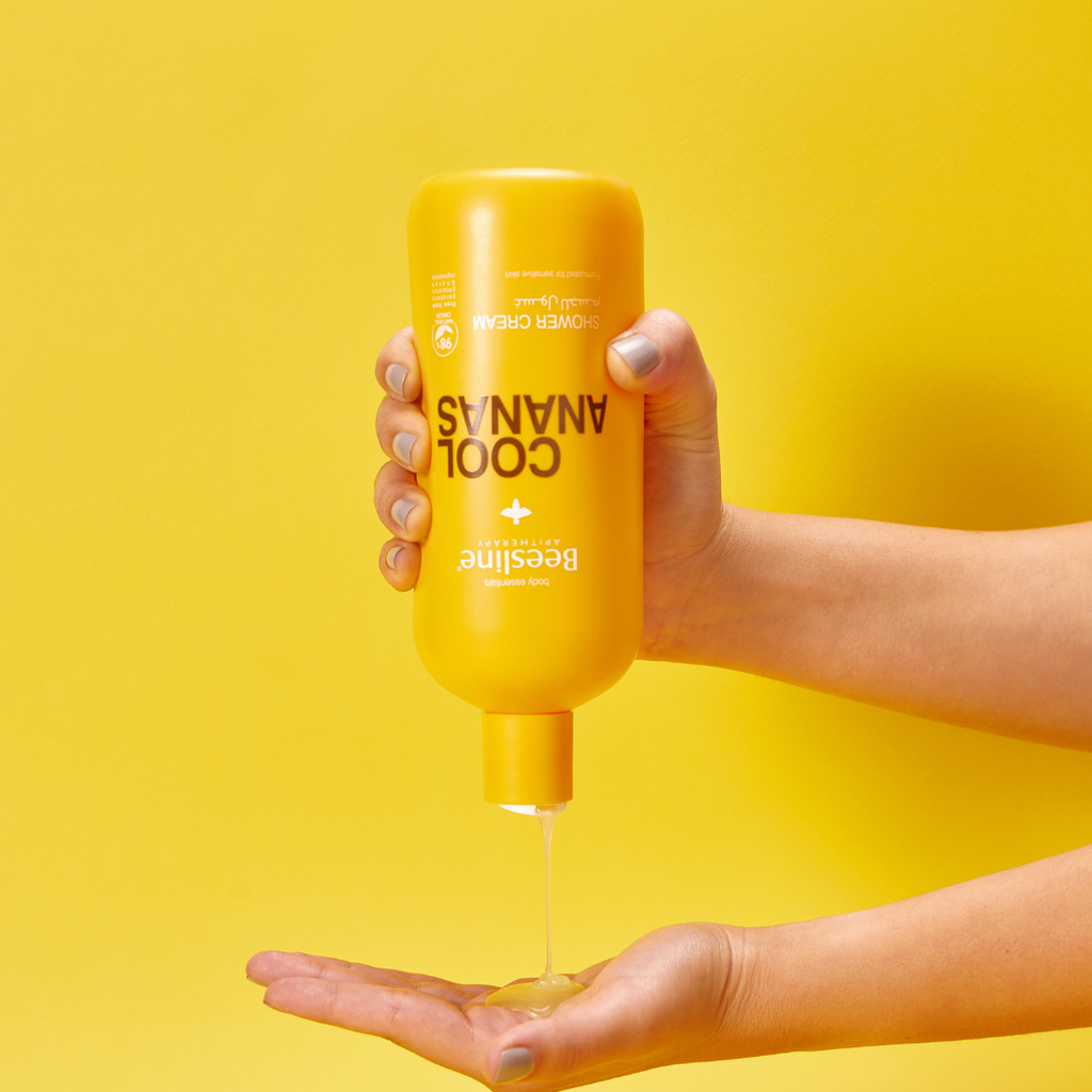Beesline Cool Ananas Shower Cream 500ml Hydrating Body Cleanser-2