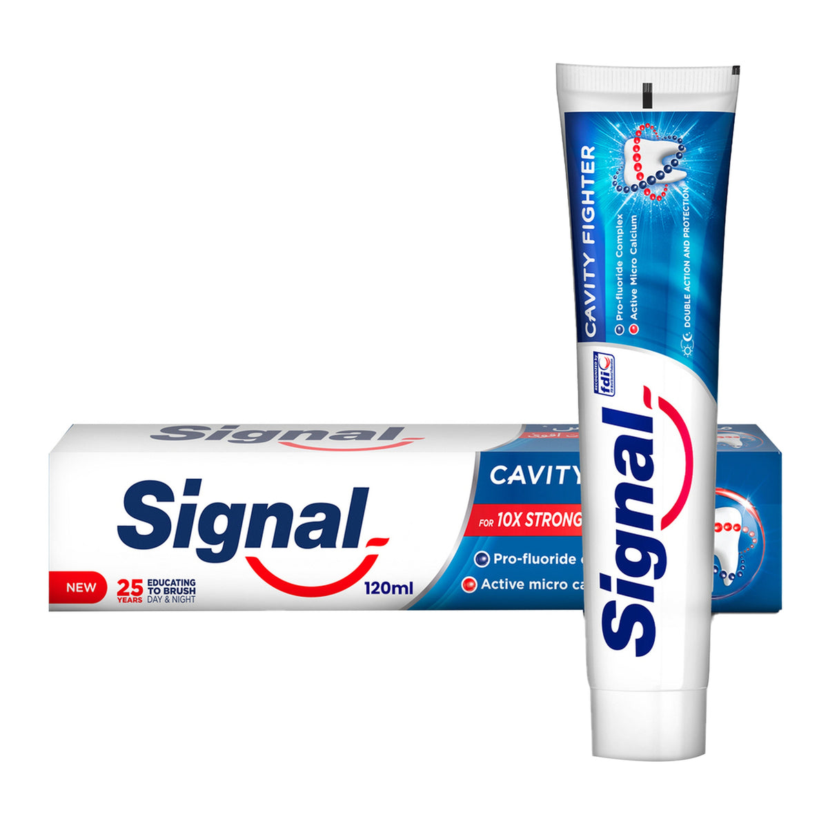 Signal Cavity Fighter Toothpaste 120ml Mint Daily Oral Care-1