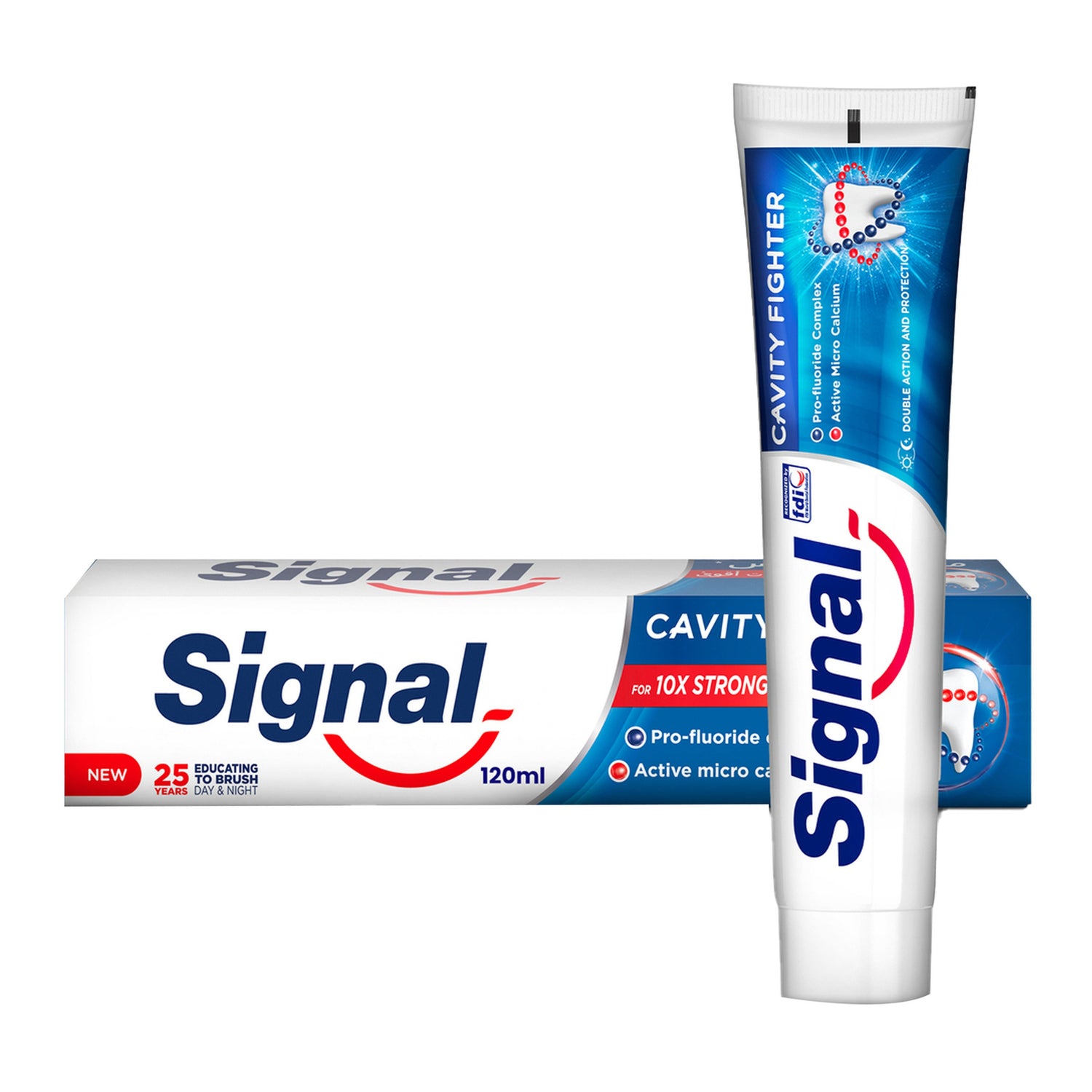 Signal Cavity Fighter Toothpaste 120ml Mint Daily Oral Care-1
