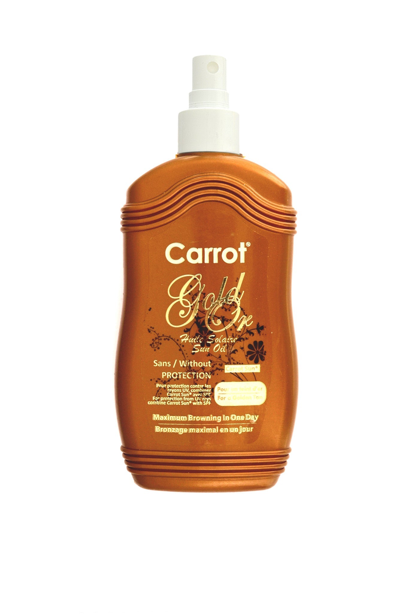 Carrot Sun Gold Spray Oil 200ml Tanning Accelerator For All Skin Types-1
