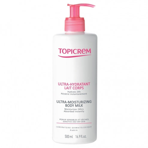 Topicrem Ultra-Moisturizing Body Emulsion 500ml For Dry Sensitive Skin-1