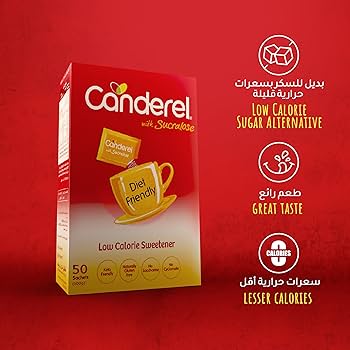 Canderel Sucralose Sweetener Sachets, 50 Count, Low Calorie Sugar Alternative-2