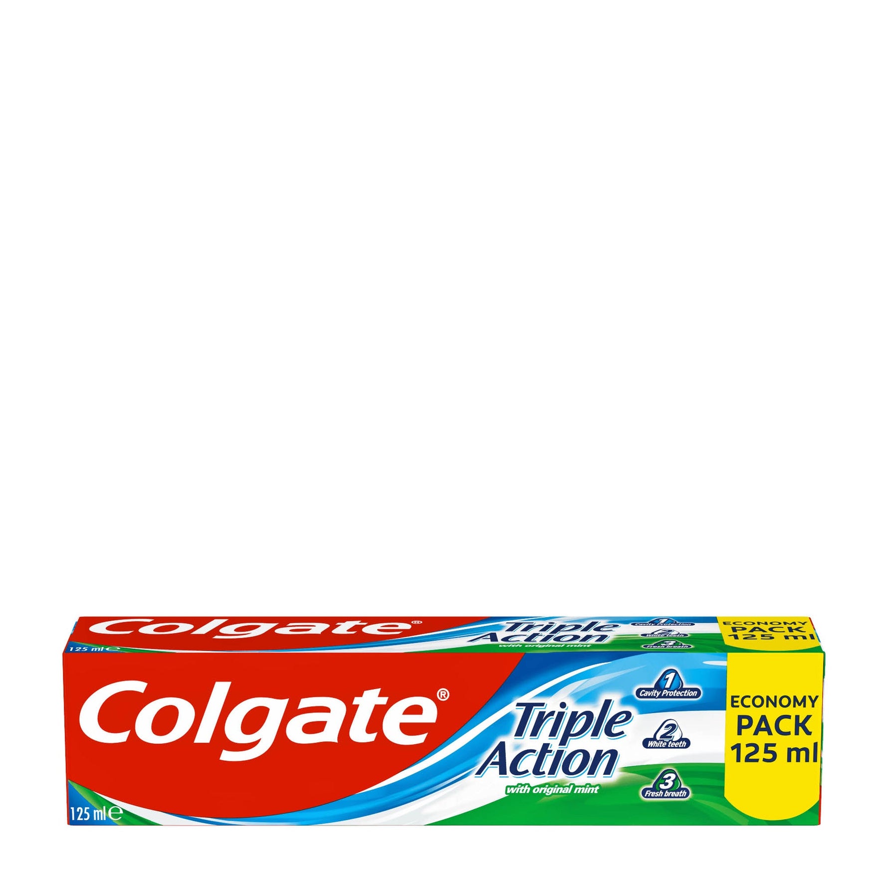 Colgate Triple Action Toothpaste 125ml Original Mint Flavor-1