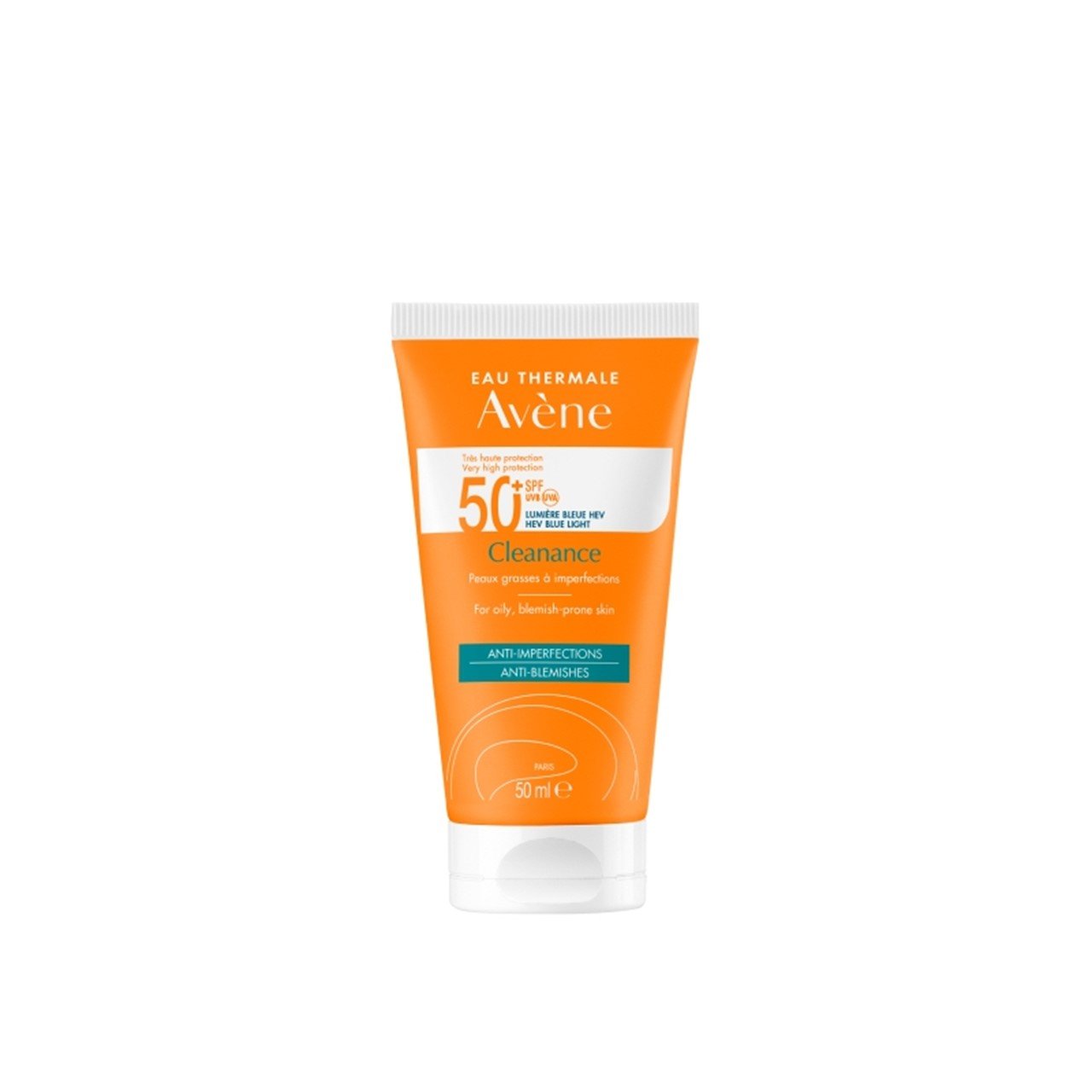 Avène Cleanance Sunscreen SPF 50+ 50ml For Oily And Blemish-Prone Skin-1