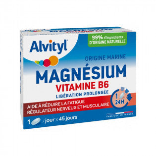 Alvityl Magnesium Vitamin B6 45 Tablets Fatigue Support Supplement-1