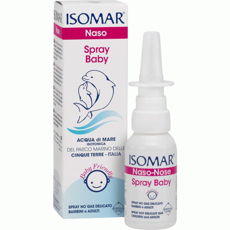 Isomar Baby No Gas Spray 30 Ml Isotonic Sea Water Nasal Cleanser-2
