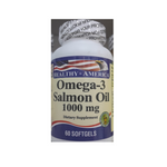 Omega 3 Salmon Oil 1000mg 60 Softgels High EPA DHA Supplement-1