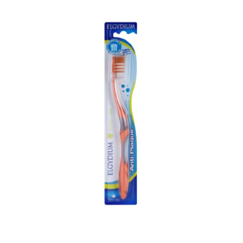 Elgydium Antiplaque Toothbrush Soft With Crossed Bristles-1