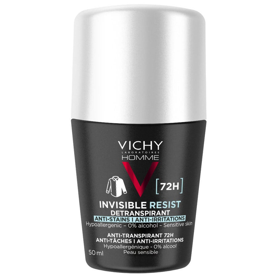 Vichy Invisible Resist Deodorant 72H 50ml  Long-Lasting Protection