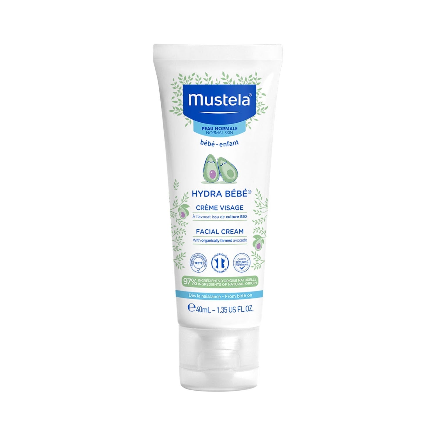 Mustela Hydra Bebe Facial Cream 40ml-1
