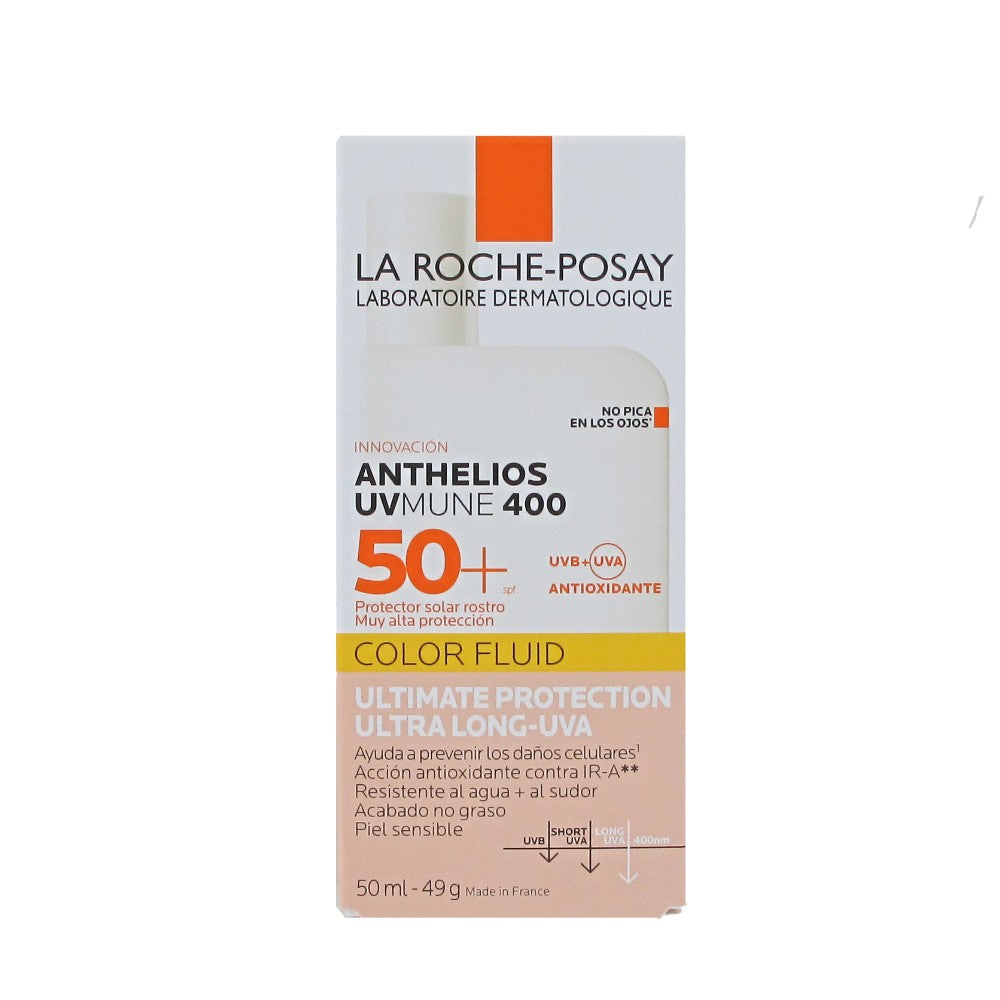 La Roche-Posay Anthelios UVMune 400 Tinted Fluid SPF50+ 50ml Sunscreen-2