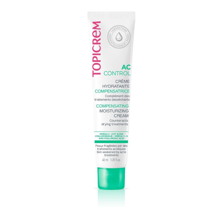 Topicrem AC Control Compensating Moisturizing Cream 40ml For Oily Skin-1
