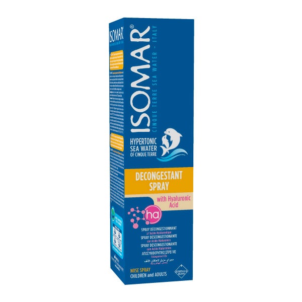 Isomar Decongestant Spray With Hyaluronic Acid 100ml Nasal Solution-2