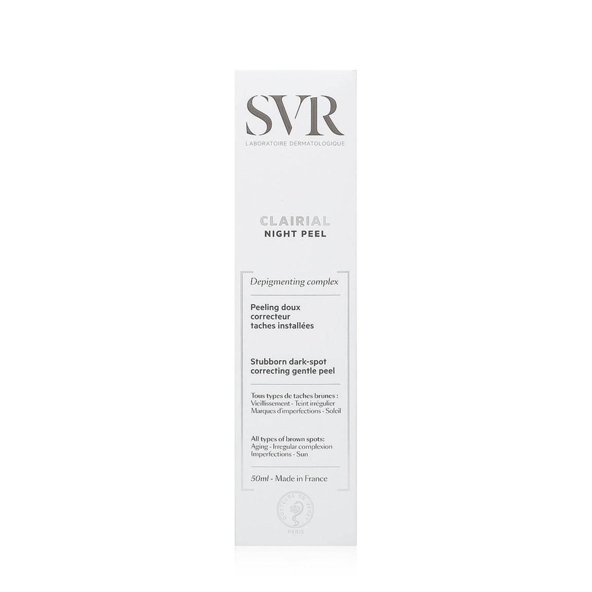 SVR Clairial Night Peel 50ml Gentle Exfoliating Treatment for Brown Spots-2