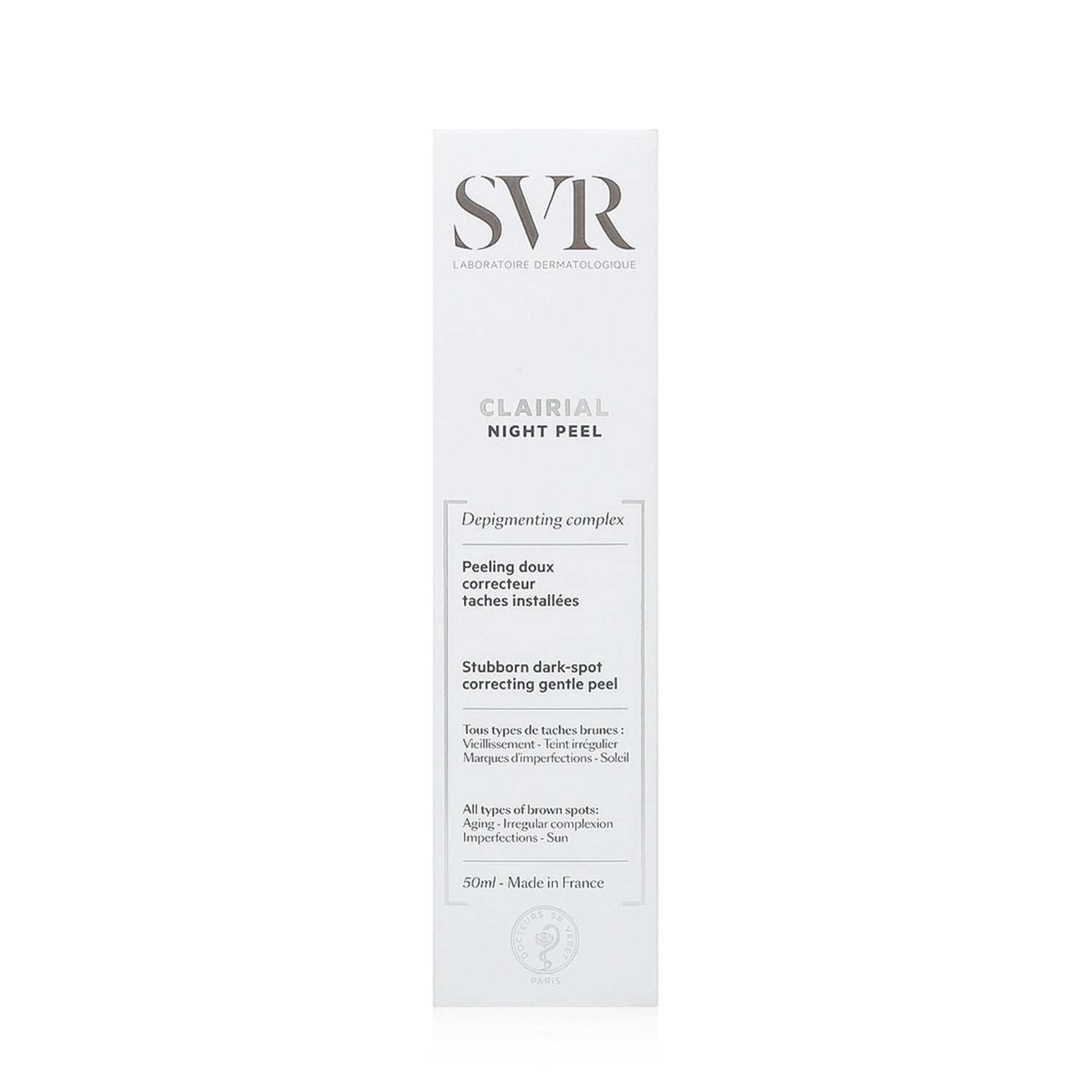 SVR Clairial Night Peel 50ml Gentle Exfoliating Treatment for Brown Spots-2