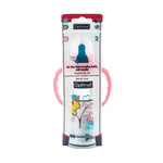 Optimal Slim Waist Feeding Bottle 240ml With Handle For 6-18 Months-1