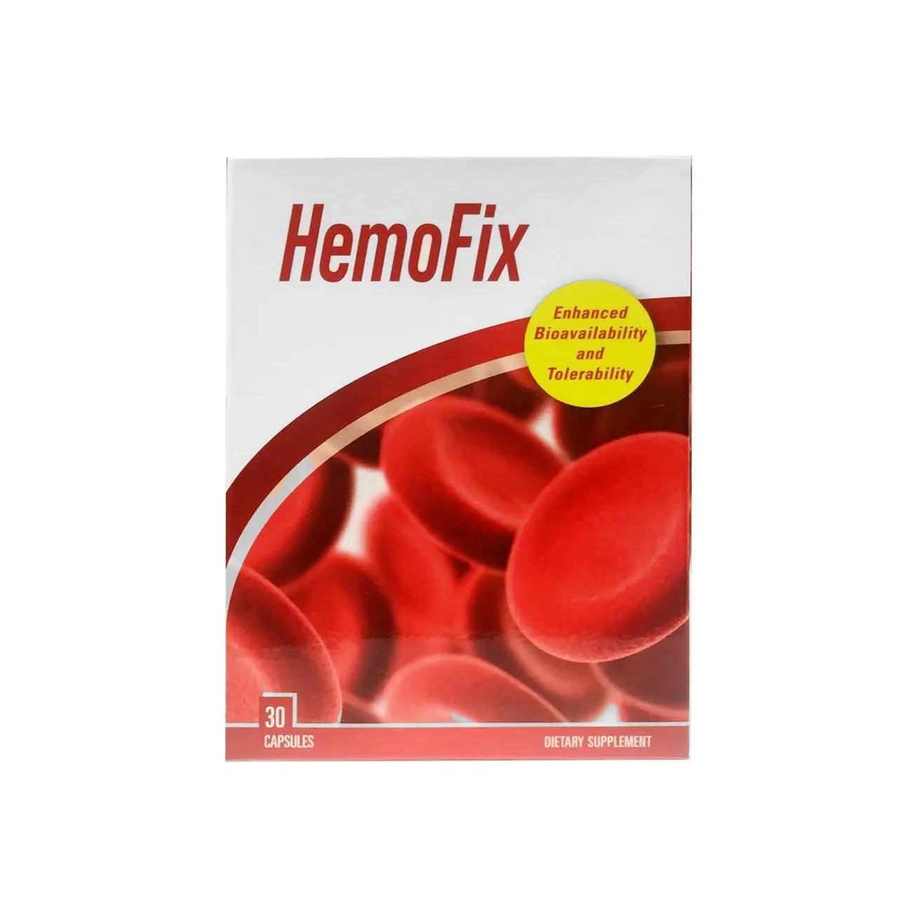 HemoFix 30 Capsules Iron Supplement With Vitamins And Minerals-1