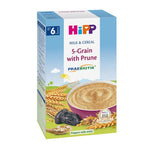 HiPP 5-Grain With Prune Milk And Cereal 250g For Infants-1