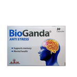 BIOGANDA Anti Stress 1000mg 30 Capsules Ashwagandha Supplement-1