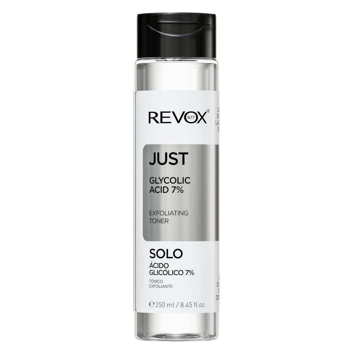 Revox Just Glycolic Acid 7% Exfoliating Toner 250ml For Face And Neck-1