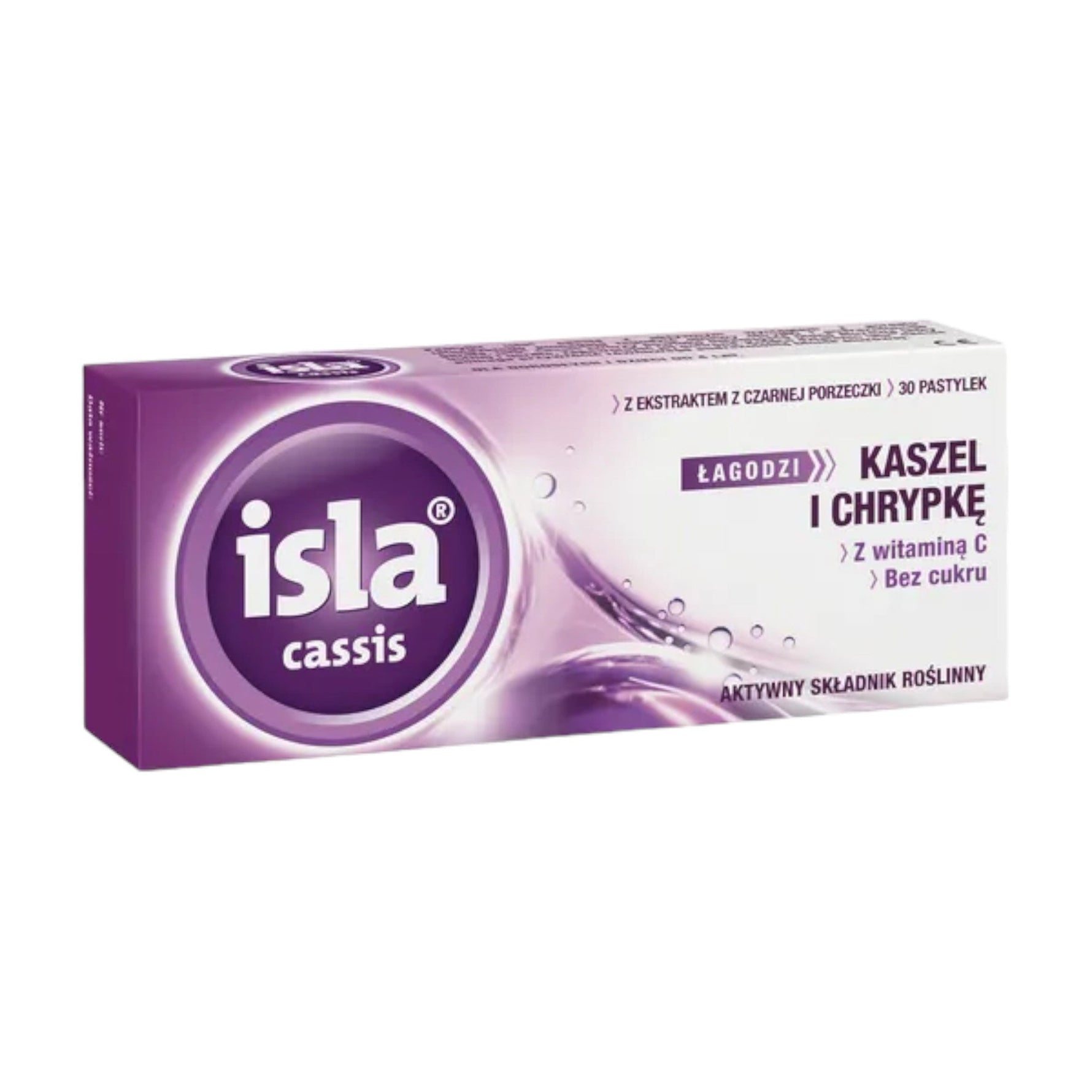 Isla Cassis 30 Lozenges Soothing Throat Relief With Icelandic Moss-1