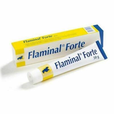 Flaminal Forte 50g Tube Wound Care Gel With Antibacterial Enzyme System-2