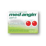 Med-Angin Sugar-Free Throat Lozenges 24 Count Sore Throat Relief-1