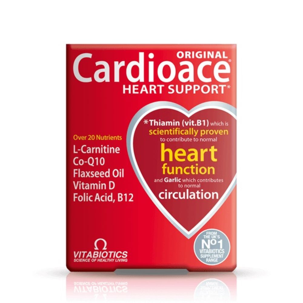 Cardioace Original 30 Tablets Heart Health Multinutrient Supplement-1