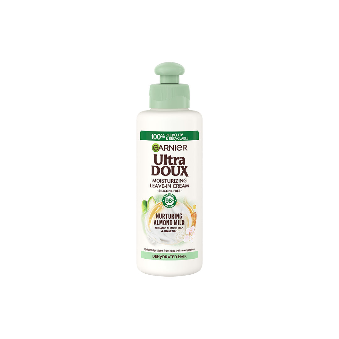 Garnier Ultra Doux Almond Milk Leave-In Cream 200ml For All Hair Types-1