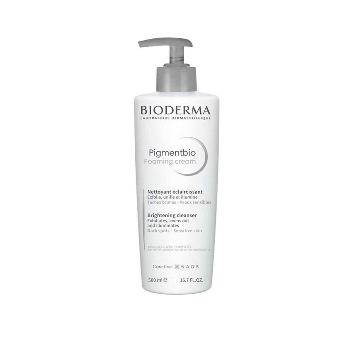 Bioderma Pigmentbio Foaming Cream 500ml Brightening Cleanser for Dark Spots-1