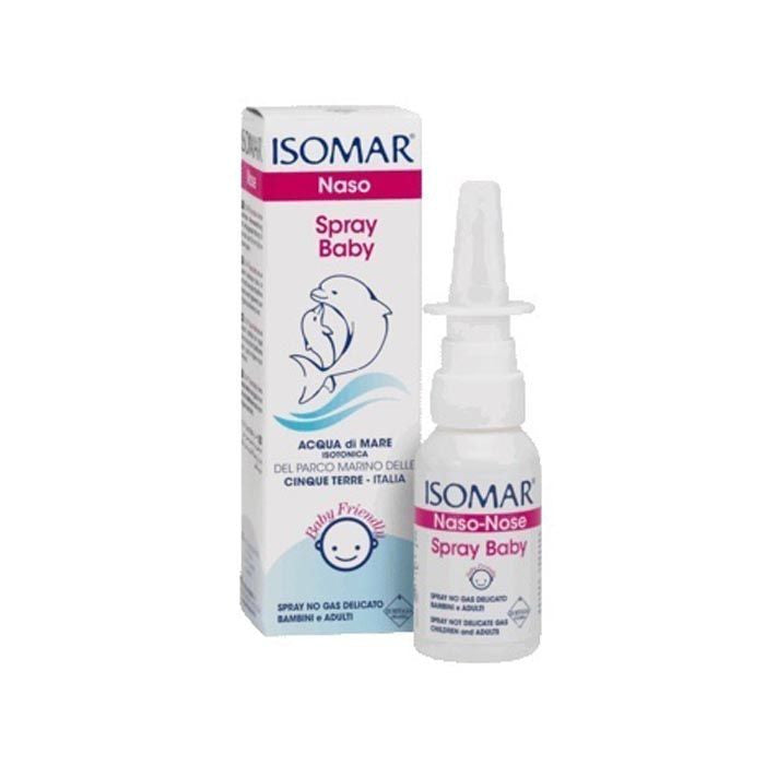 Isomar Baby No Gas Spray 30 Ml Isotonic Sea Water Nasal Cleanser-1