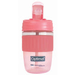 Optimal 12m+ 380ml Dual Use Water Cup Pink Spill-Proof Kids Cup-1