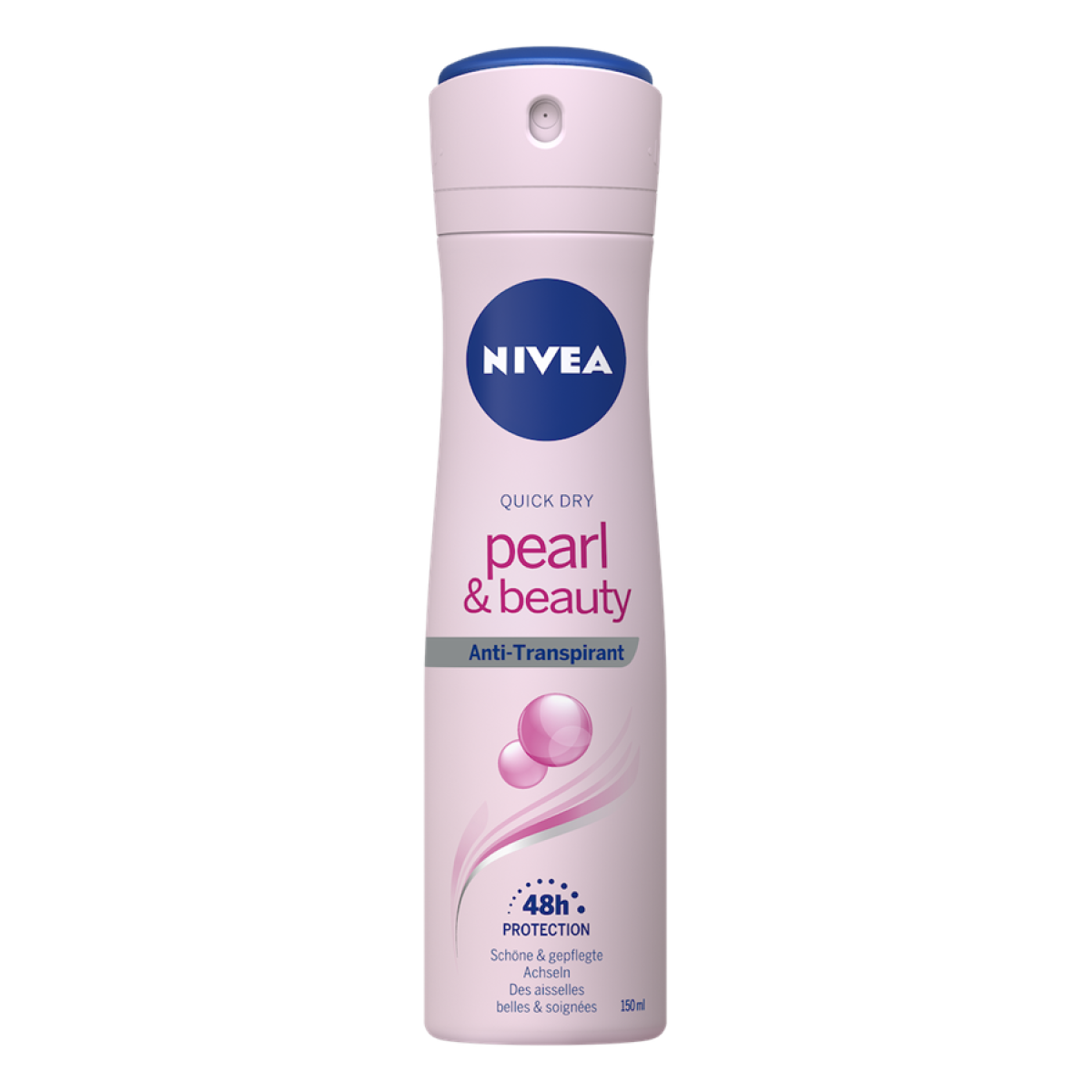 Nivea Pearl & Beauty Anti-Perspirant Deodorant Spray 150ml For All Skin Types-1