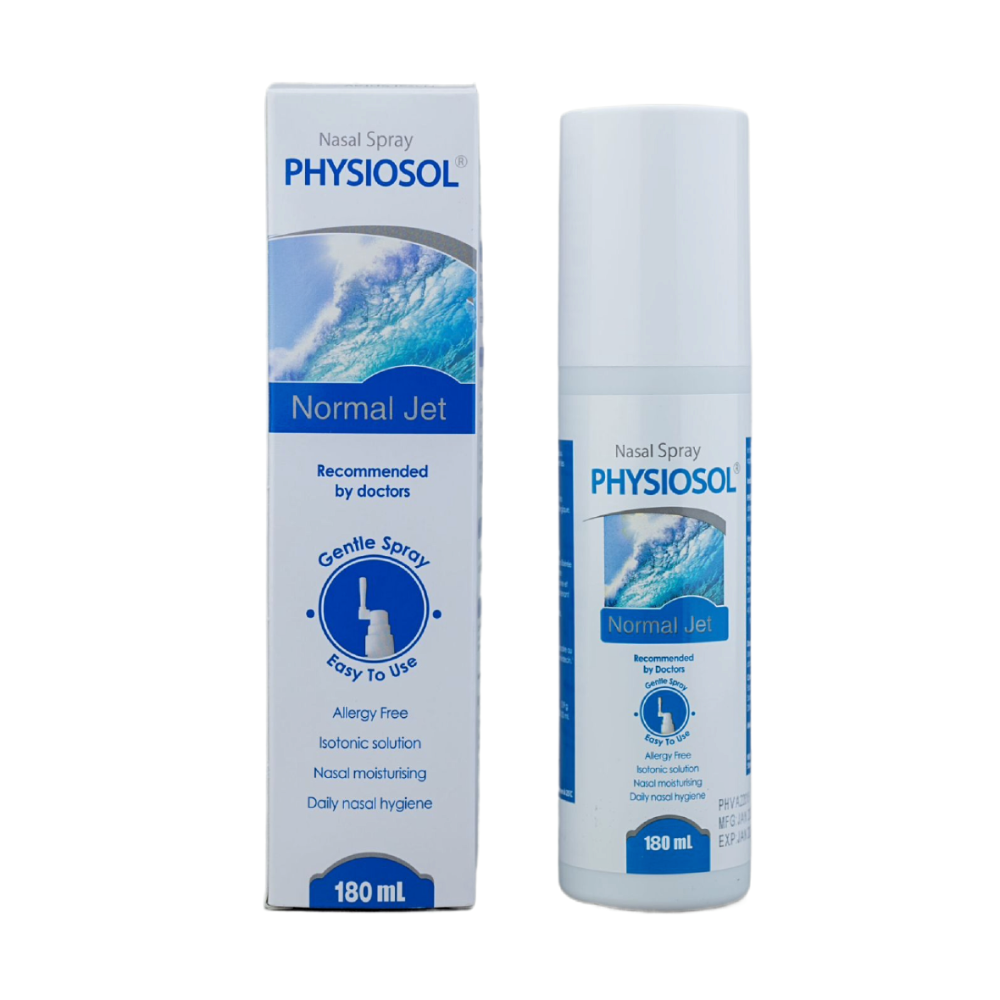 Physiosol Normal Jet Nasal Spray 180ml Isotonic Solution-1