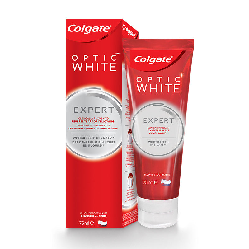 Colgate Optic White Expert Whitening Toothpaste 75ml-2
