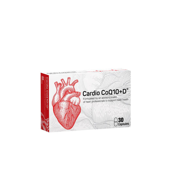 Cardio CoQ10+D 30 Capsules Heart Health Supplement With Omega-3 And Vitamin D3-1