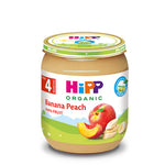HiPP Organic Apple And Banana Puree 125g Baby Food Jar-1
